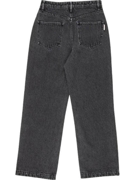 Γυναικείο Jean Παντελόνι σε Baggy Γραμμή Black