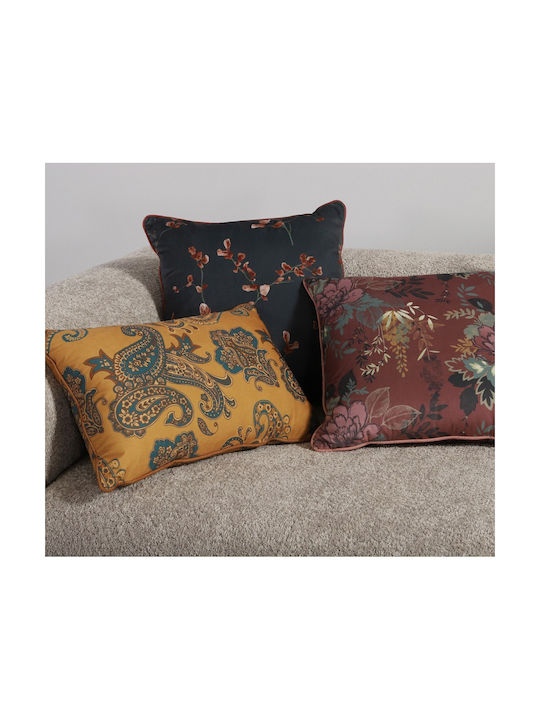 Nef-Nef Homeware Sofa Cushion Home from Velvet Bordo 45x45cm.