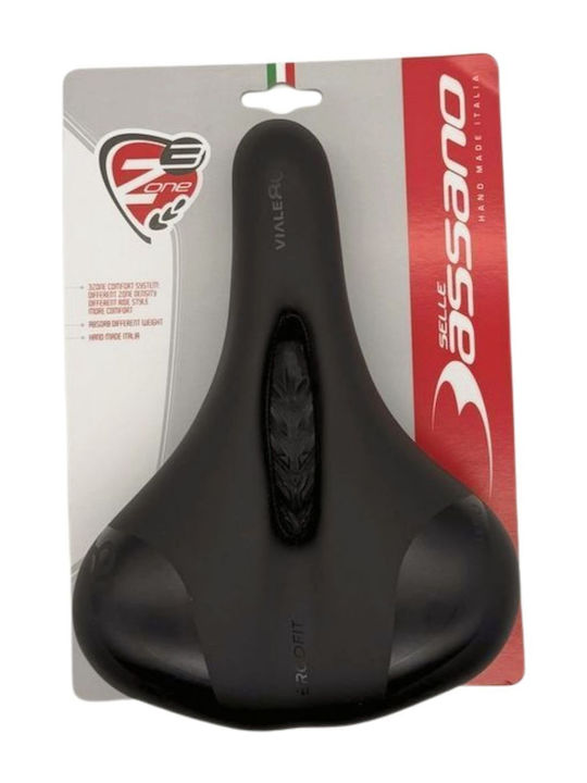 Selle Bassano Σέλα Ποδηλάτου Μαύρη