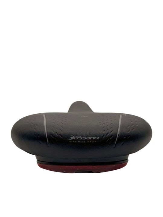 Selle Bassano Volare Xl 3zone Black Bicycle Saddle City