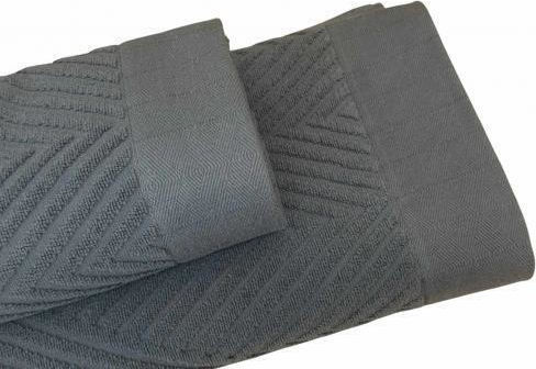 Linea Home Facecloth Diamond 50x90cm Gray Weight 550gr/m²