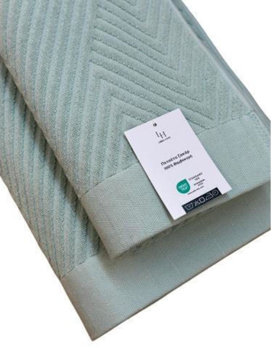 Linea Home Facecloth Diamond 50x90cm Mint Weight 550gr/m²