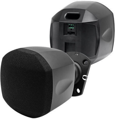DSPPA Wand-Installationslautsprecher 20W Paar Schwarz