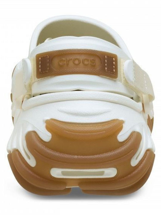 Crocs Echo Damen Clogs Weiß