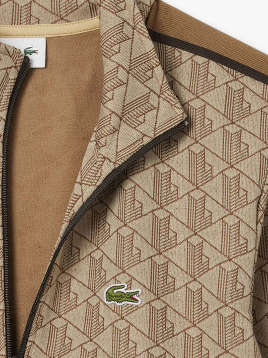 Herren Jacke mit Kapuze Brown