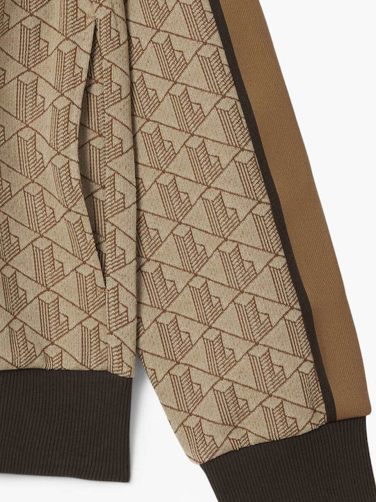 Herren Jacke mit Kapuze Brown