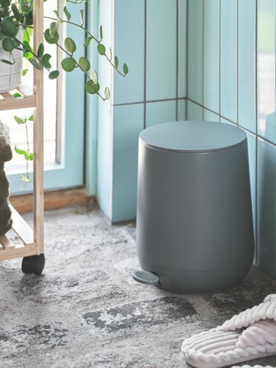 Pedal Bin Luxury 5l Soft Close Dark Grey