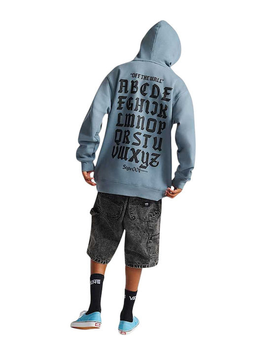 Vans M Style 001 Pullover Blue with Hood