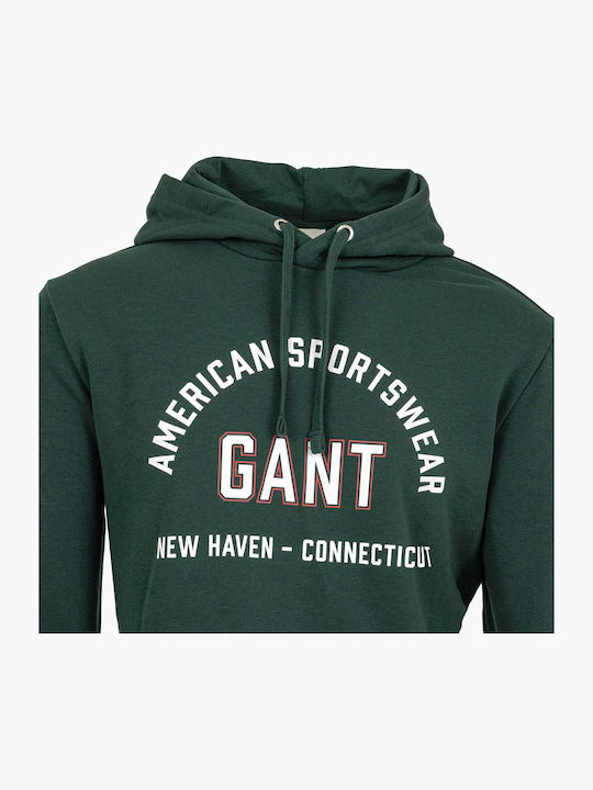 Sweatshirt with Hood Green