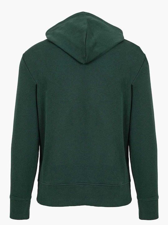 Sweatshirt with Hood Green