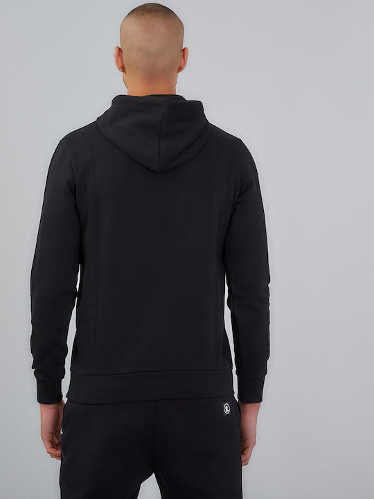Sweatshirt mit Kapuze Schwarz