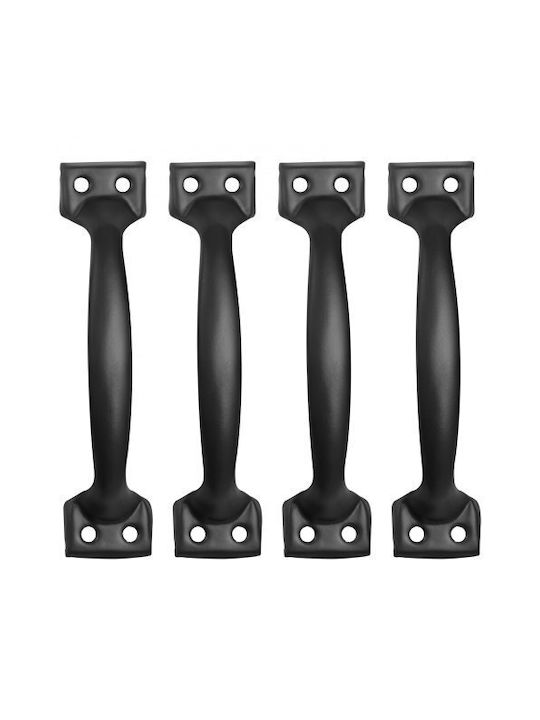 Vevor 4pcs Barn Door Handles 6.5 In Rustic Heavy Duty Garden Gate Shed Pulls