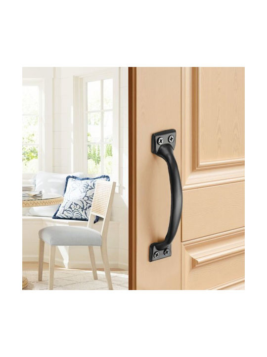 Vevor 4pcs Barn Door Handles 6.5 In Rustic Heavy Duty Garden Gate Shed Pulls