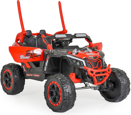 Kansas Buggy Două Locuri 12 Volți Roșu Pentru 3+ Ani