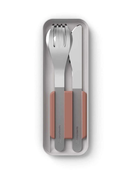 Monbento Cutlery Set Stainless Silver 3pcs