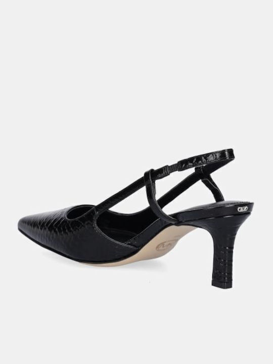 Alora Leder Pumps Schwarz