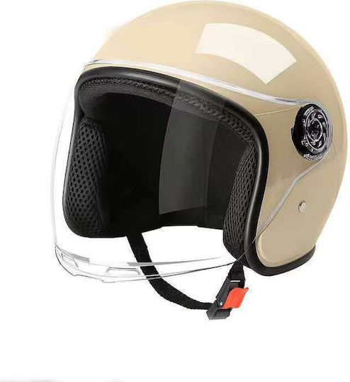 FIXATO Κράνος για Ηλεκτρικό Scooter σε Διάφανο Χρώμα