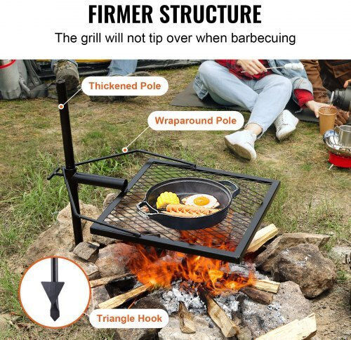Vevor Grill for Camping 67.5x40.5x71cm
