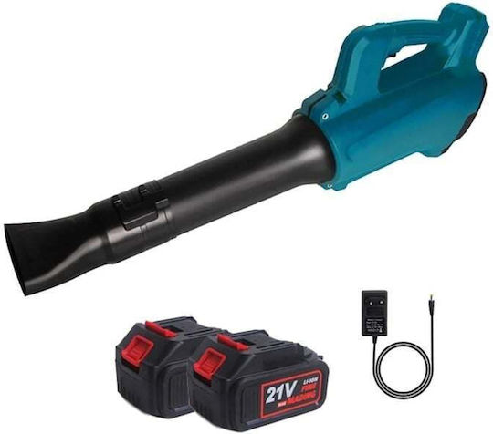 Blower Handheld 21V with 2 Batteries & Volume Adjustment