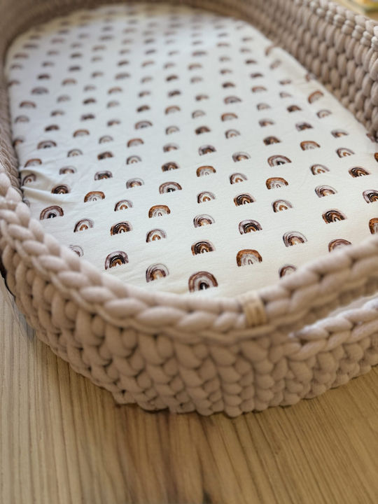 Grandes Suenos Baby Sheet Cradle Cotton 40x80cm