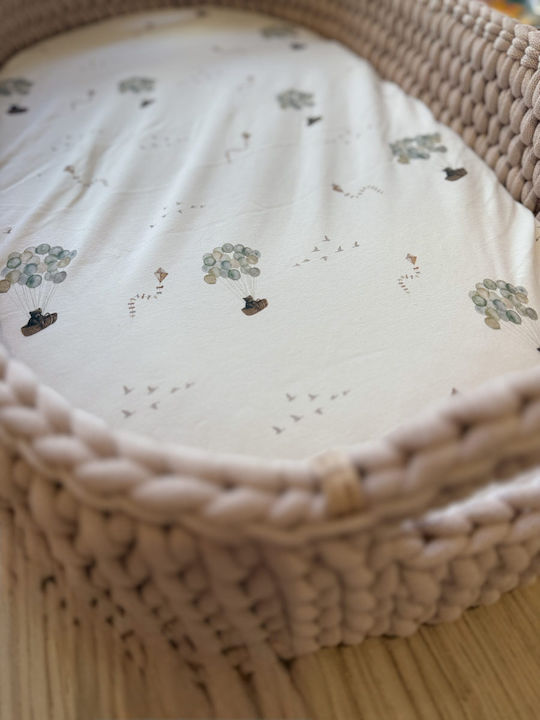 Grandes Suenos Baby Sheet Crib Cotton 70x140cm