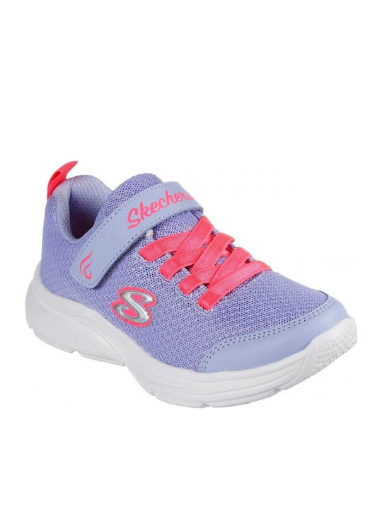 WAVY LITES Παιδικά Sneakers με Σκρατς Μωβ