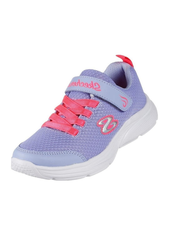 WAVY LITES Παιδικά Sneakers με Σκρατς Μωβ