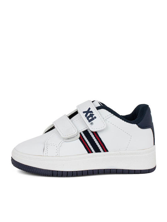 Kids Sneakers with Scratch White