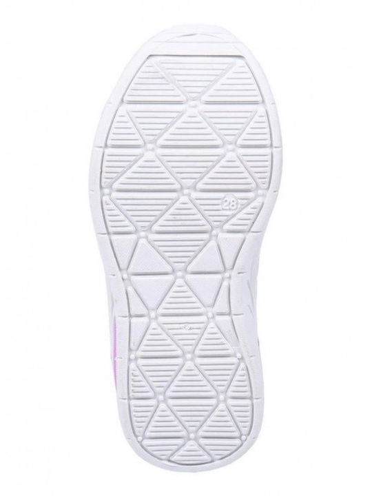 142.4948 Παιδικά Sneakers με Σκρατς & Φωτάκια Ροζ