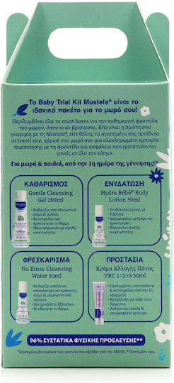 Mustela Baby Trial Kit Care Set 4 Pieces