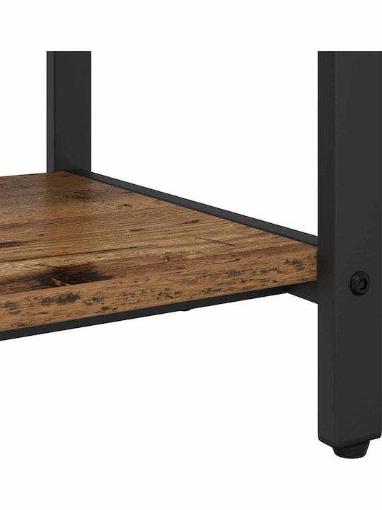 vidaXL Floor Garment Rack made of Wood Black 75x34x184cm