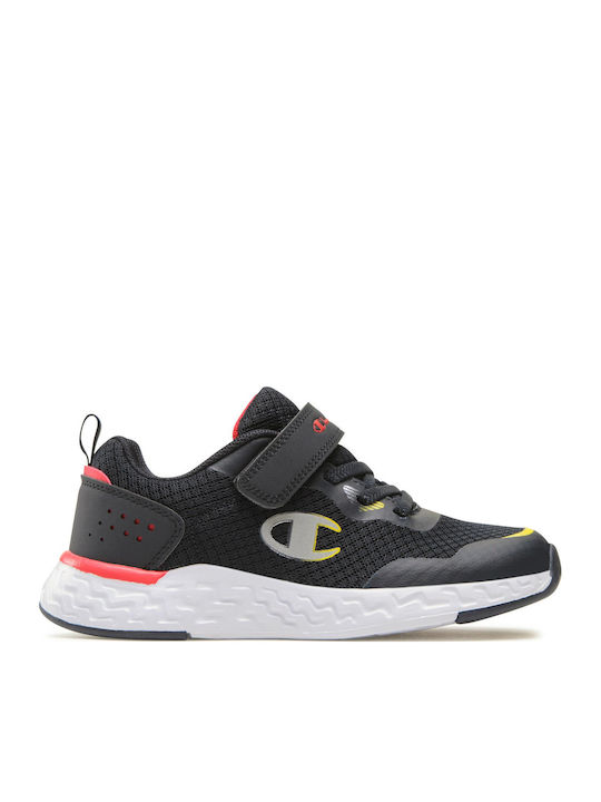 Παιδικά Sneakers με Σκρατς Navy Μπλε