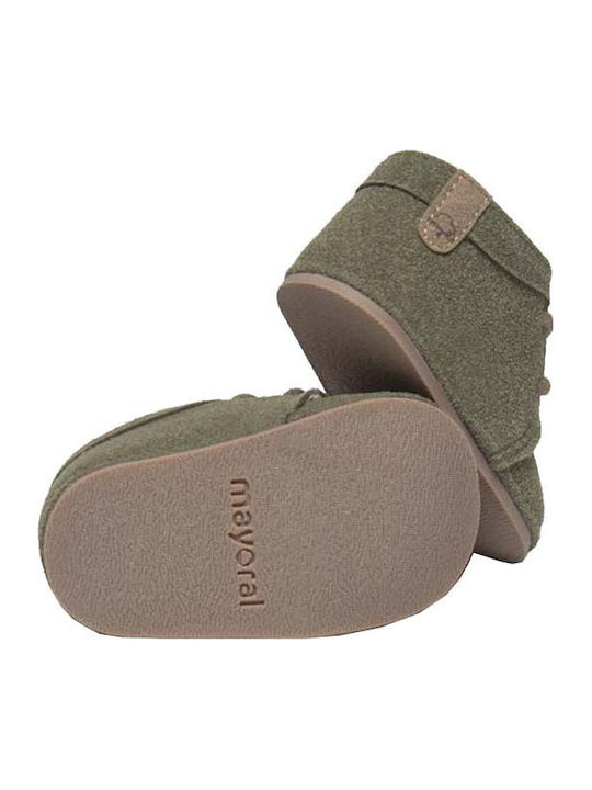 Mayoral Baby Booties Green