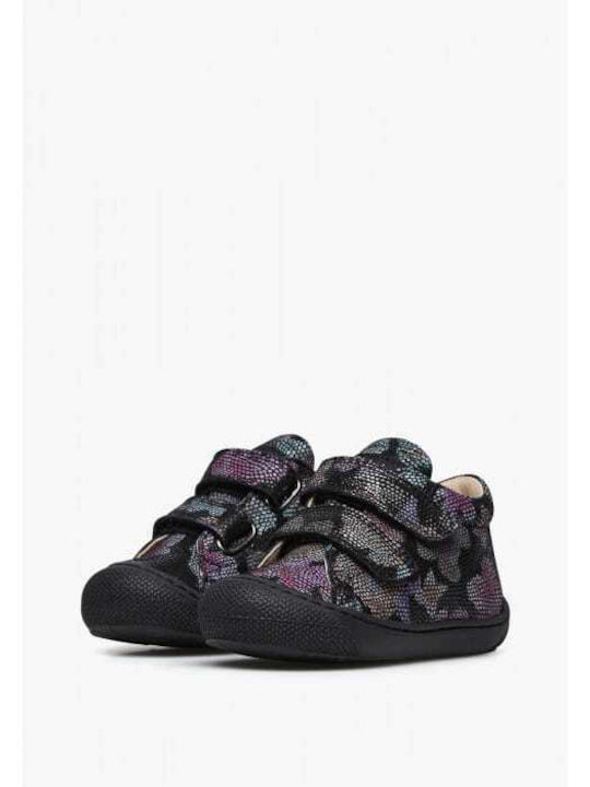 Kids Sneakers with Scratch Black