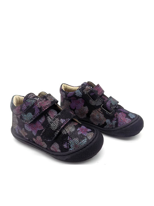 Kids Sneakers with Scratch Black