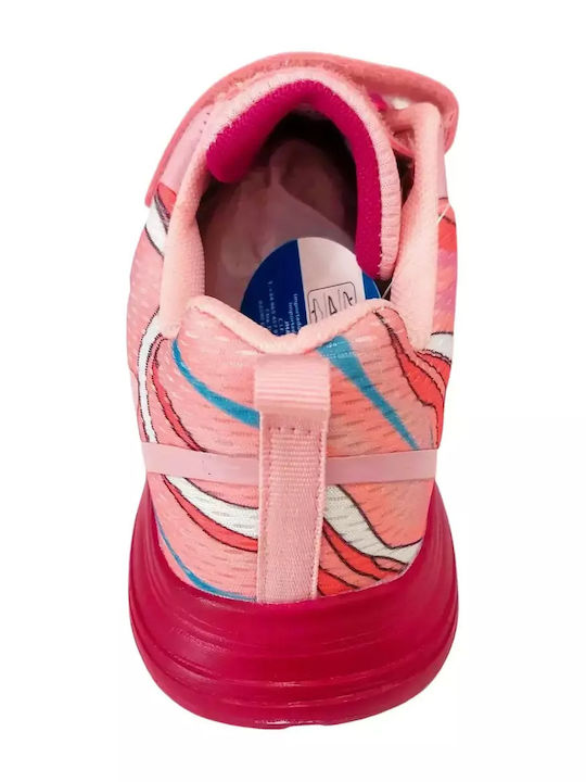 Παιδικά Sneakers με Σκρατς Ροζ