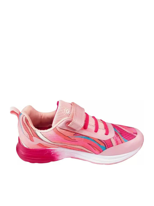 Παιδικά Sneakers με Σκρατς Ροζ