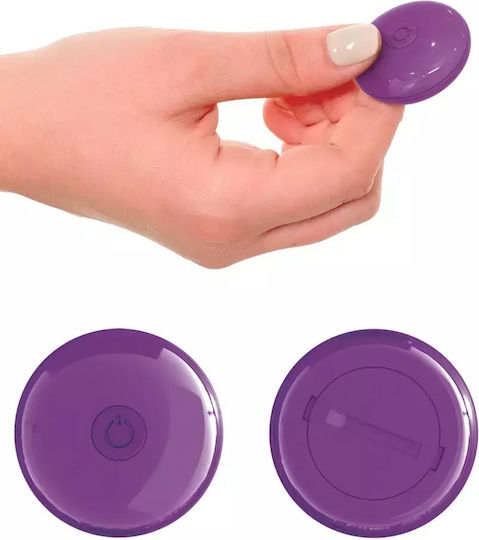 Pipedream 3Some Rock N' Ride Vibe Silicone Vibrator Mini Διπλός Δονητής με Απομακρυσμένο Έλεγχο 7cm Purple