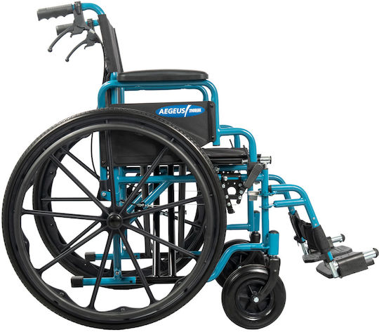 Mobiak Aegeus Αναπηρικό Αμαξίδιο 24" Πτυσσόμενο 20cm 0815001