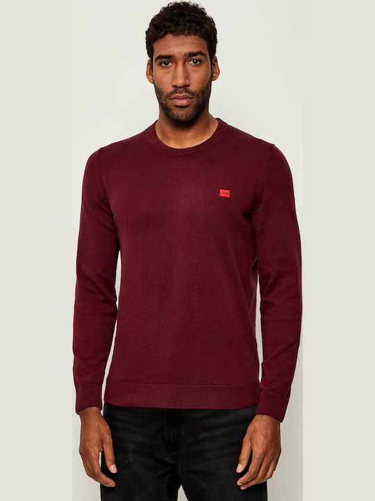 San Langarm-Pullover Burgundy