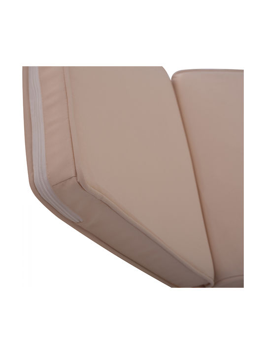 HomeMarkt Μαξιλάρι Καρέκλας Κήπου με Πλάτη CHIOS Μπεζ 46x110εκ.