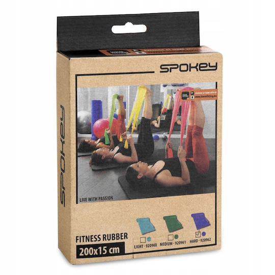 Spokey Ribbon II Resistance Band Hard Blue
