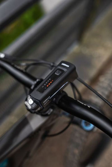 Osram Ledsbike Race 50 Комплект Акумулаторни Светлини за Велосипед Stvzo Одобрени Предни и Задни LED Светлини Три Нива на Яркост 50 Лукса Черен