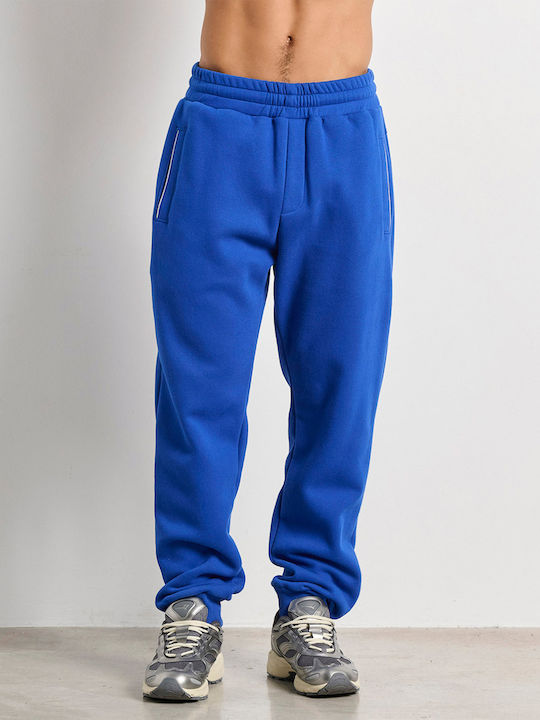 Sweatpants with Elastic Blue