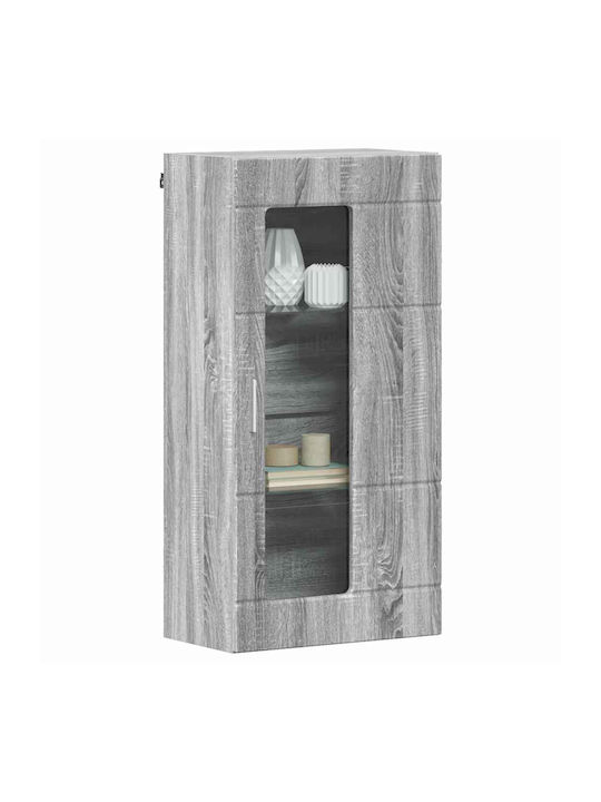 Gray TV Stand W55xD29xH100cm