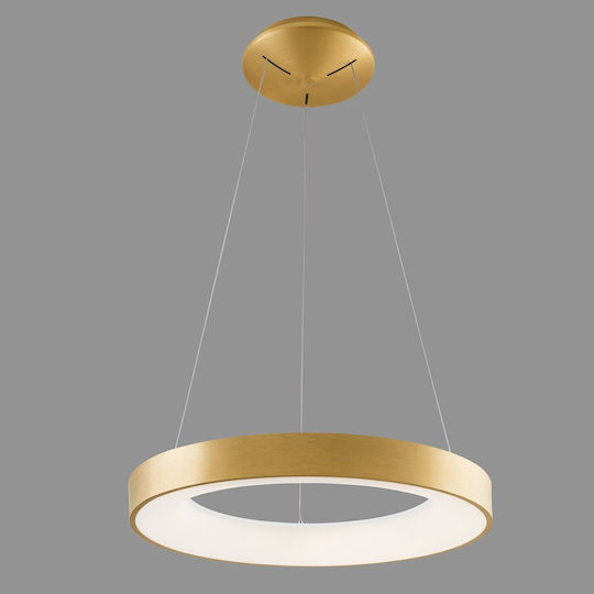 Italux Hängelampe Gold 120x40cm Italux Hängelampe Gold 120x40cm