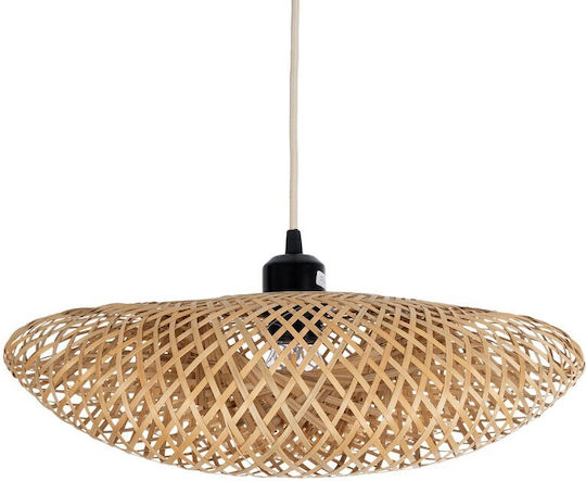 VenCore Κρεμαστό Φωτιστικό Boho Πλέγμα με Ντουί E27 40x30x18εκ.