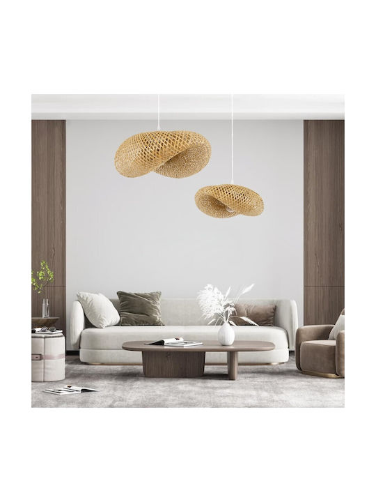 VenCore Pendant Light Boho Grid with Socket E27 40x30x18cm