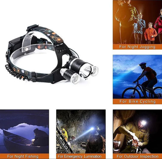 VenCore Rechargeable Headlamp LED Black