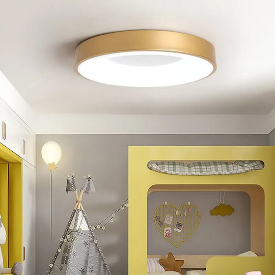 VenCore Plafonieră de Tavan 45buc Aurie cu LED Integrat
